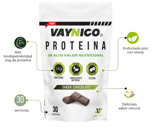 Proteína chocolate amargo Big Pouch / 30 scoops