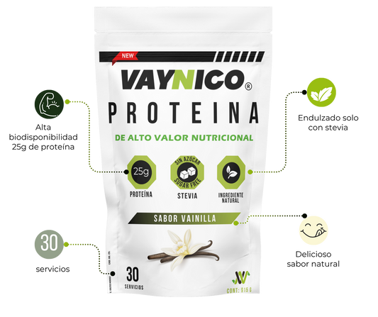 Proteína vainilla dulce Big Pouch / 30 scoops