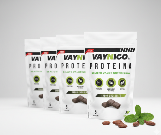 4 Paquetes de Proteína de Chocolate amargo