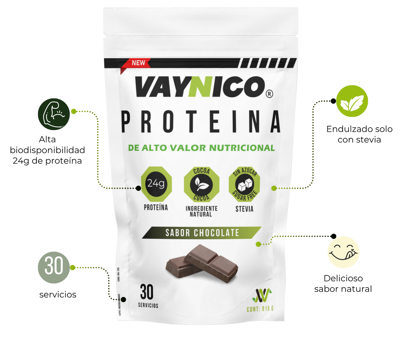 Proteina  Big Pouch / 30 scoops