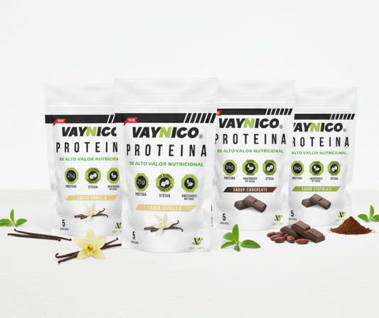 4 Paquetes de Proteína combinada chocolate / vainilla