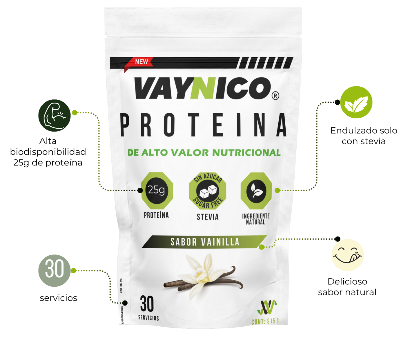 Proteina  Big Pouch / 30 scoops